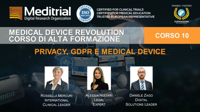 10. Privacy, GDPR e Medical Device