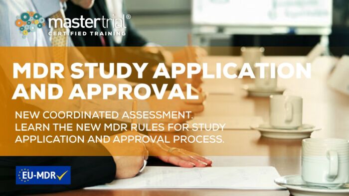 MDR Study Application and Approval - New Coordinated Assessment